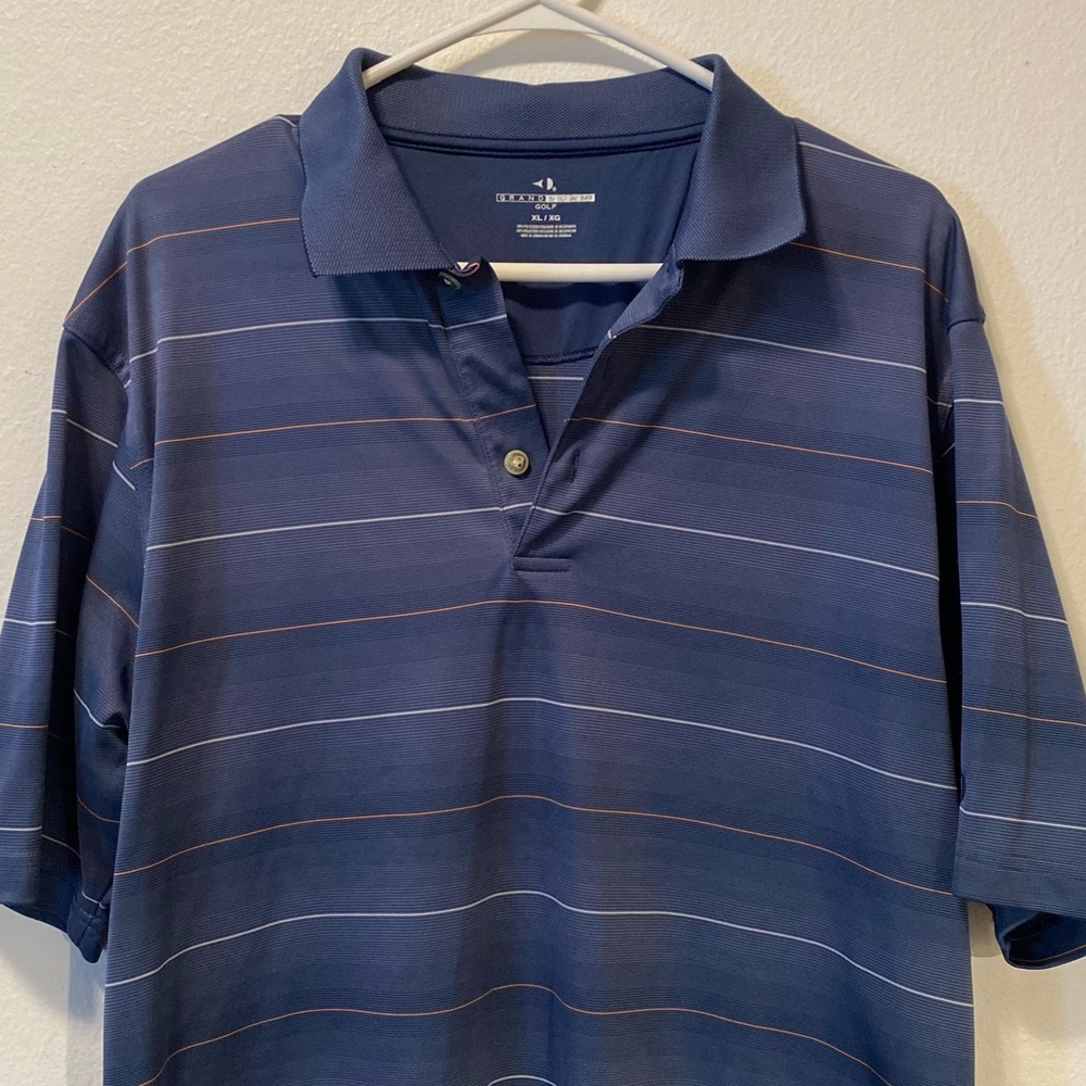 Grand Slam‎ Golf Shirt Mens Size XL Blue Pull Over Polos